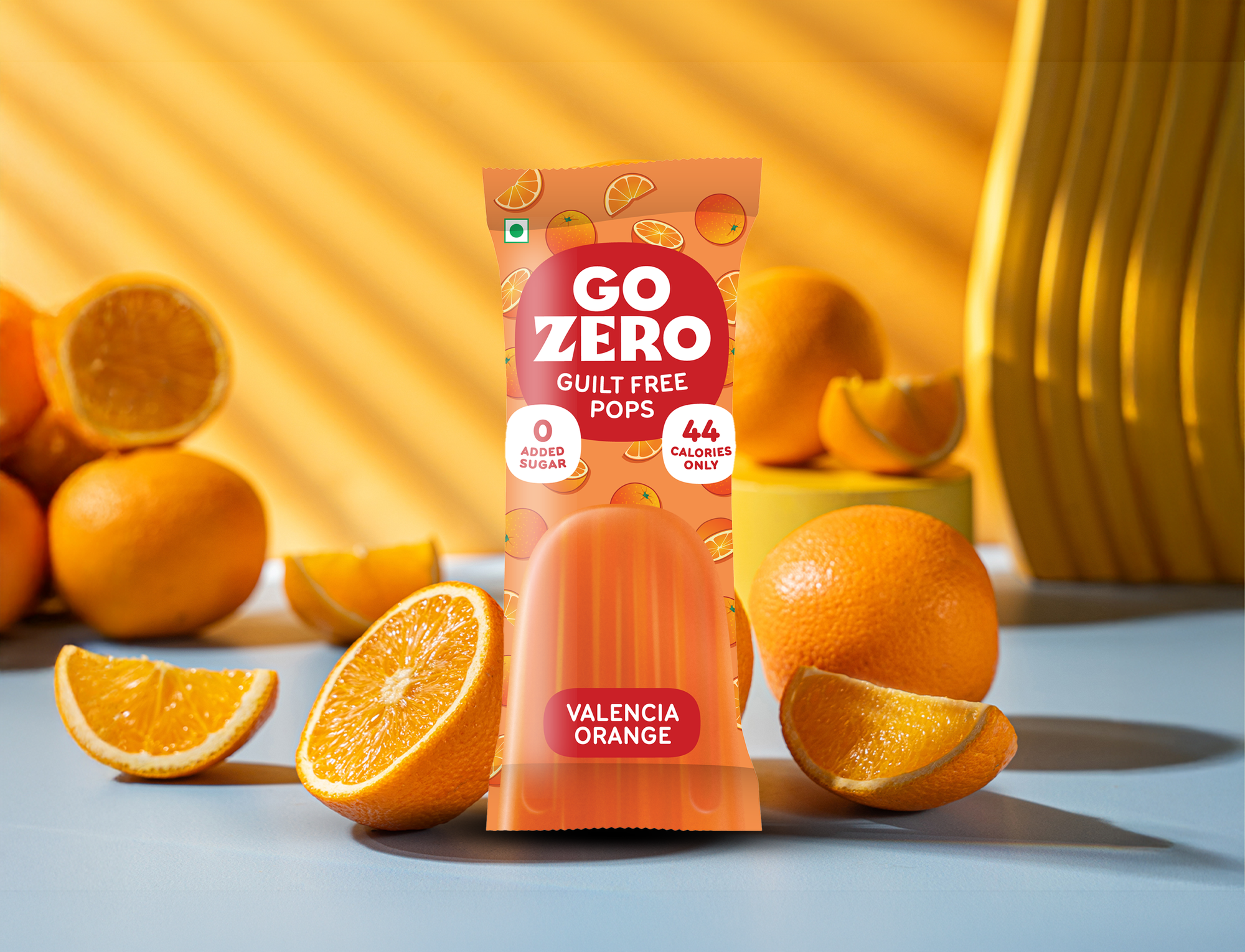 Valencia Orange Fruit Pops